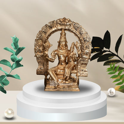 Bronze Narshimha Statue For Home Decor And Gift Items Weight 8.1 Kg And Height 12.5 Inches