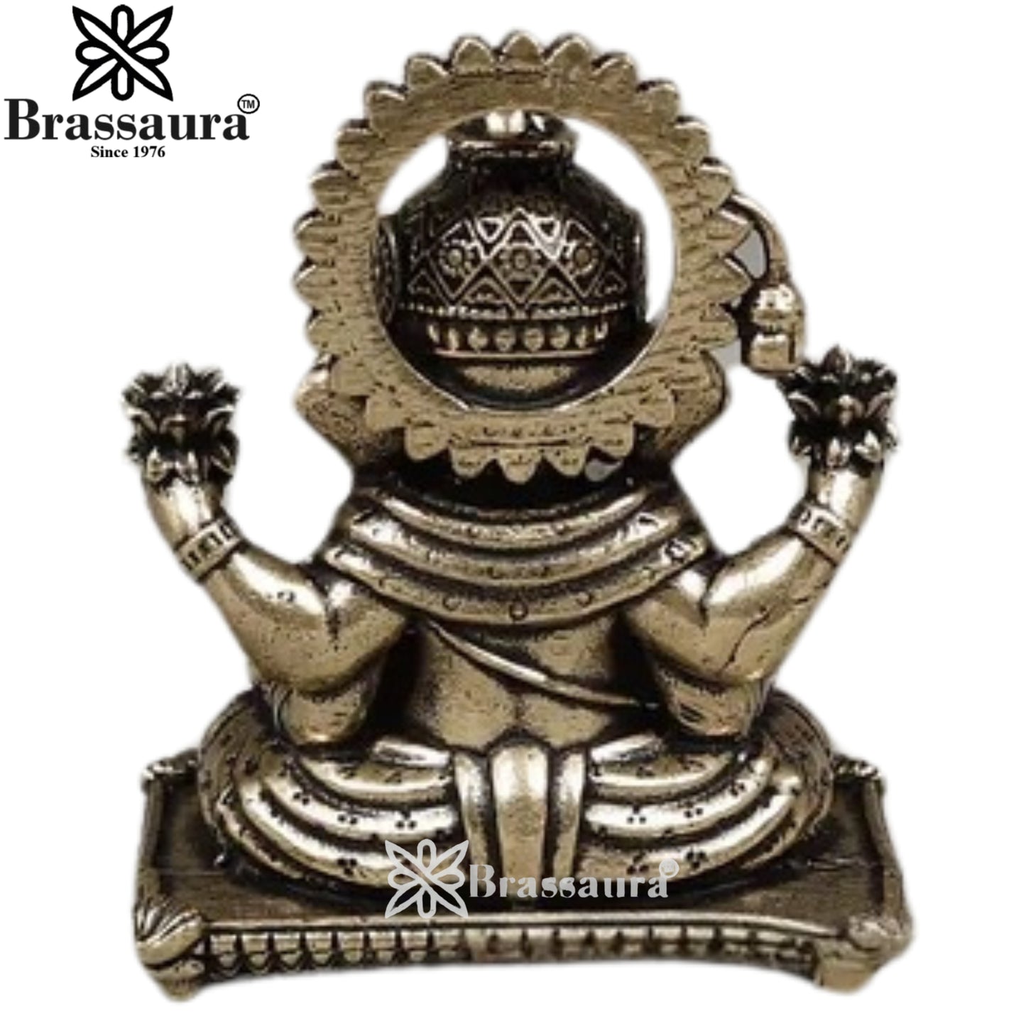 Brass Super fine Ganesha Statue Weight .05 Kg And Height 2 Inch