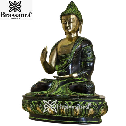 Brass Vintage  Buddha Weight 34 Kg & Height 51 Inch