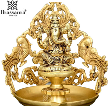 Brass Urli Statue Weight 4.52 Kg And Height 12.9 Inch