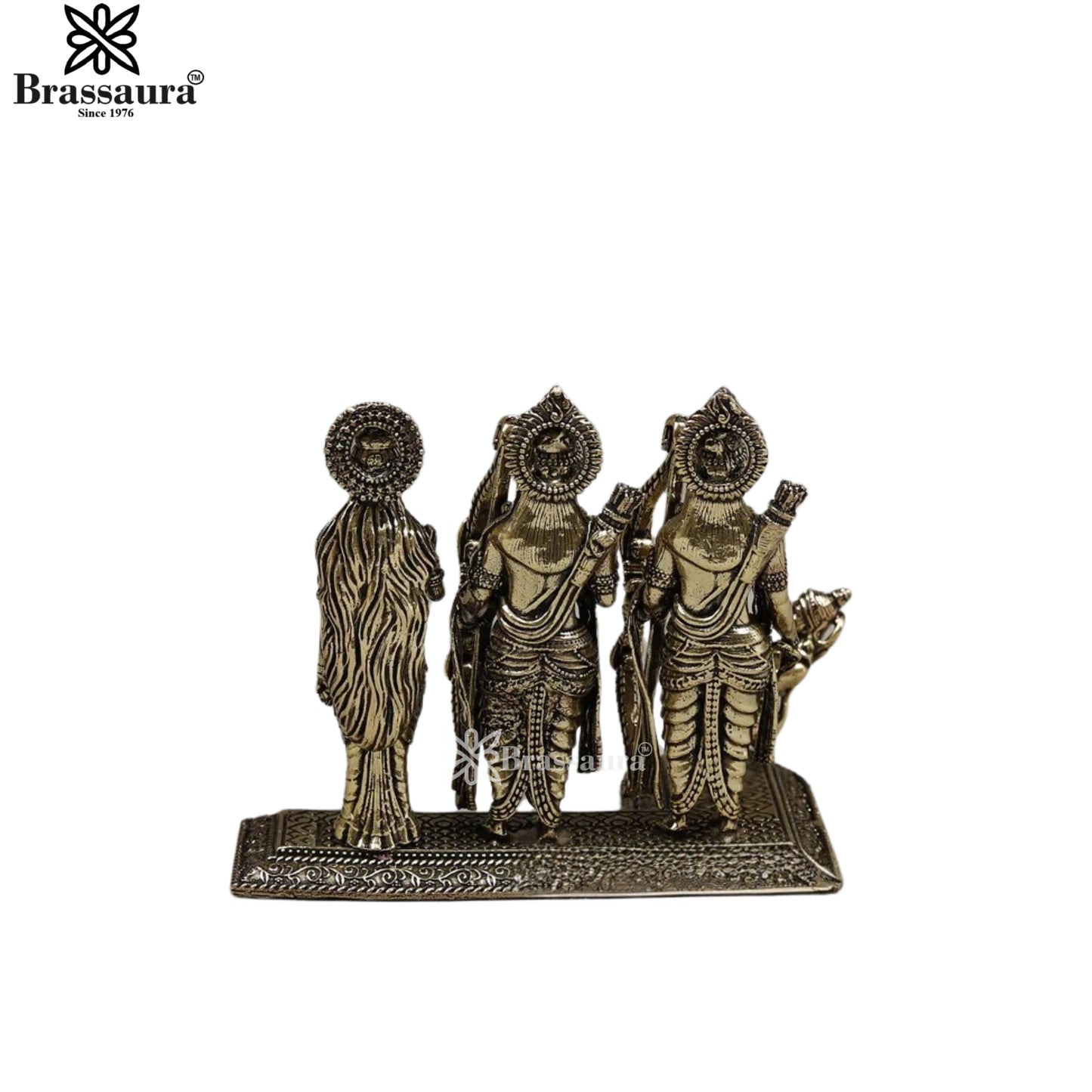 Brass Superfine Ram Darbar Statue Weight .25 Kg And Height 3 Inch