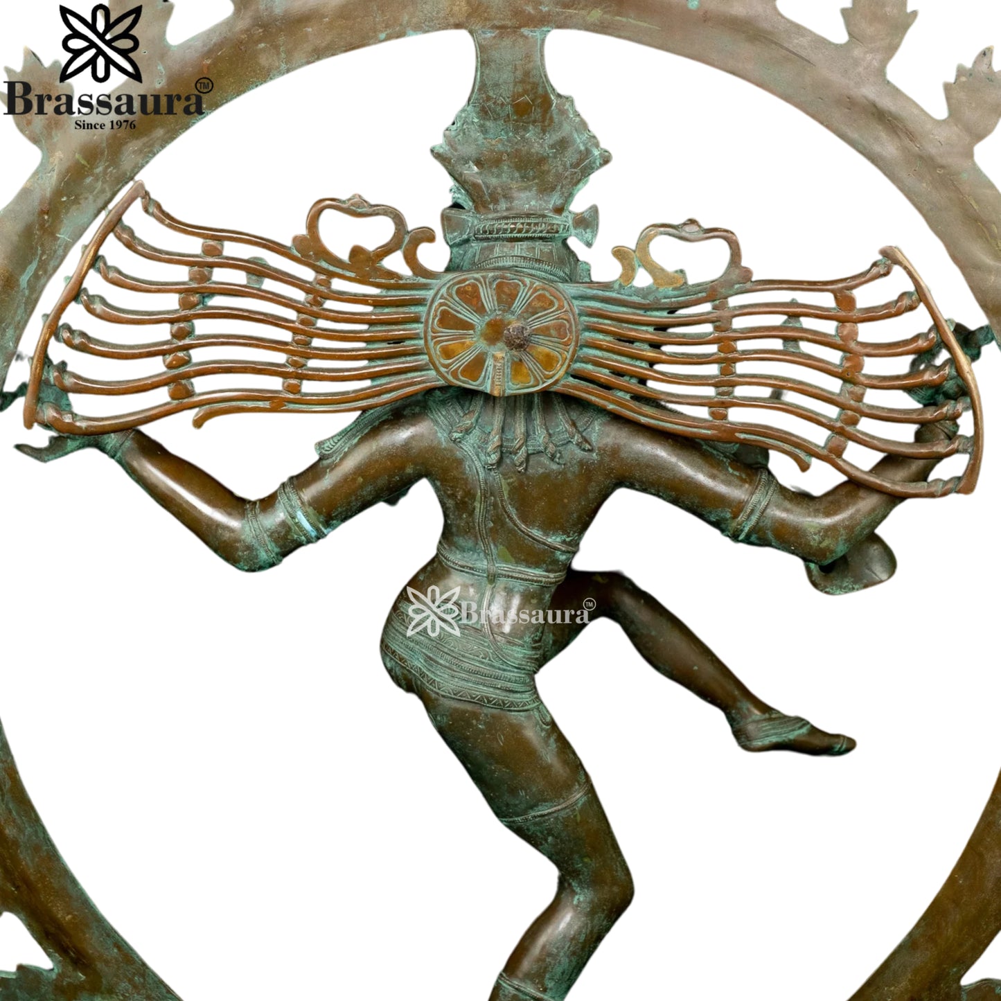 Bronze Dancing Natraj Statue Weight 65 Kg And Height 44 Inch