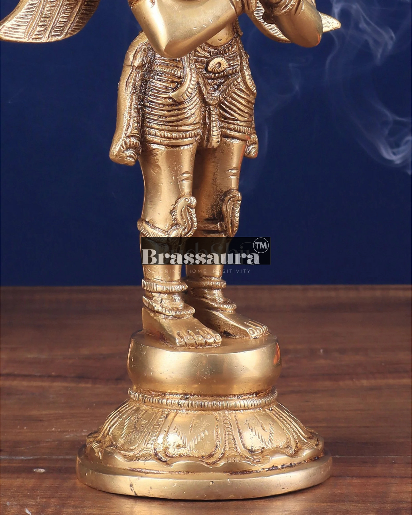 Antique Brass Sculpture – Height 12 Inches, Weight 3 Kgs
