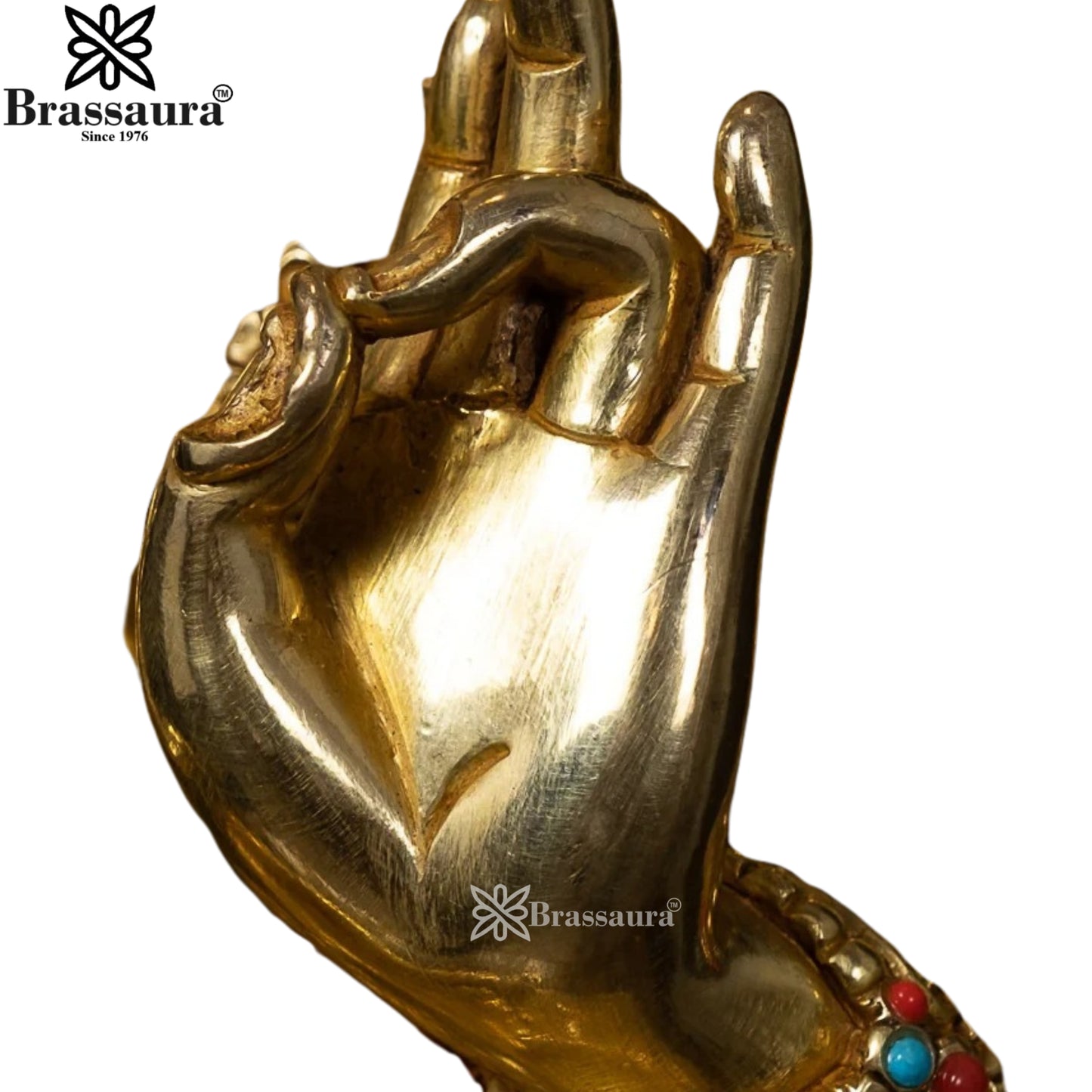 Copper Tara Statue Weight 3.6 Kg And Height 13 Inch