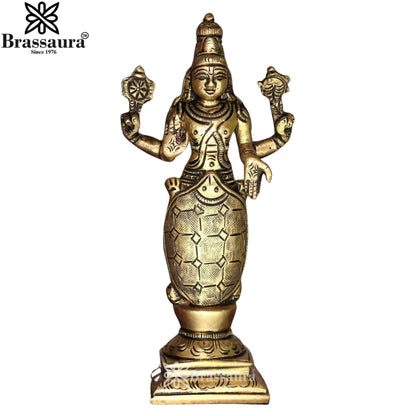 Brass Dashavatar Vishnu Statue Weight 5 Kg And Height 6 Inch
