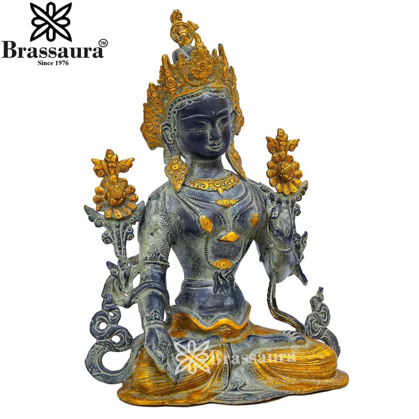 Brass Classic Tara Weight 6.5 Kg & Height 16 Inch