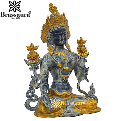 Brass Classic Tara Weight 6.5 Kg & Height 16 Inch
