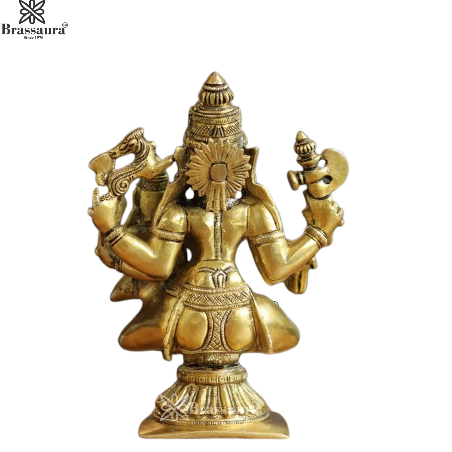 Brass Lord Shiv Family Statue Weight 2 Kg And Height 6.5 Inch