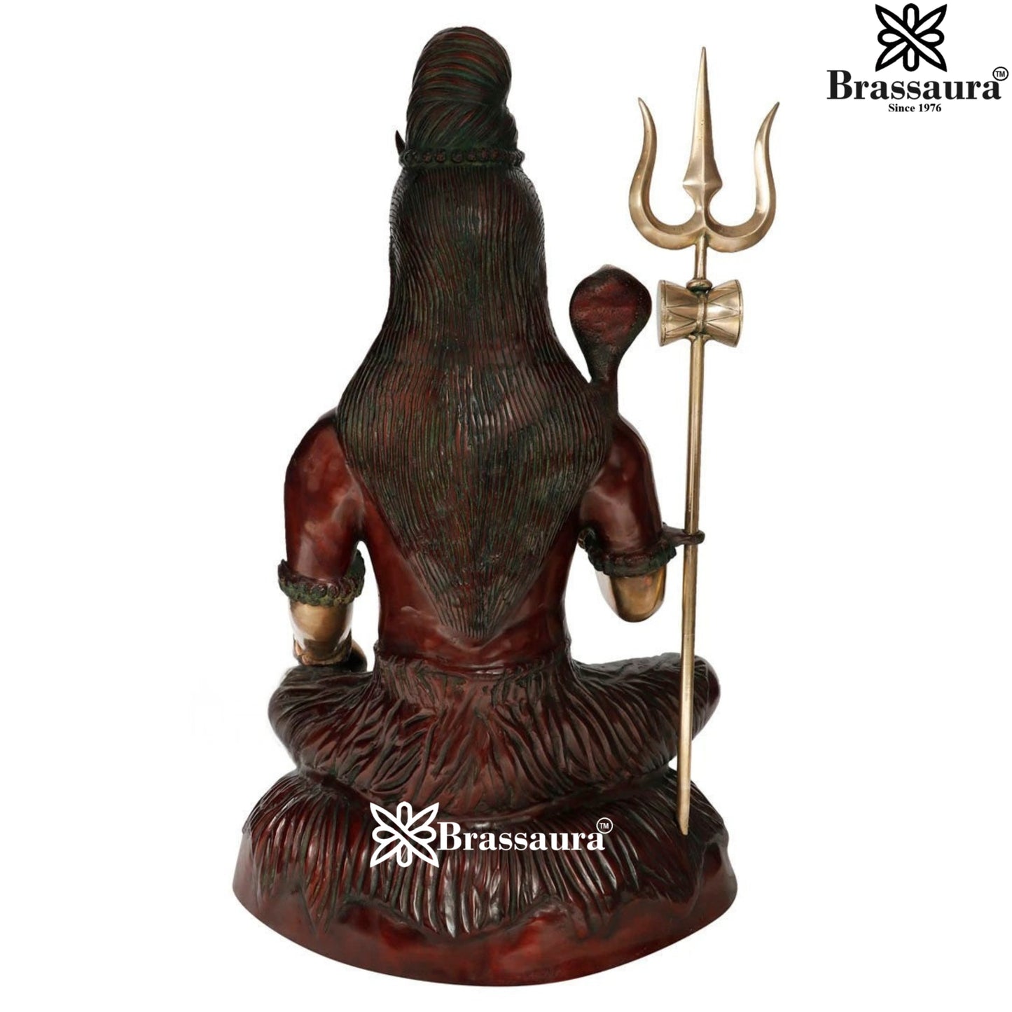 Brass  Artistic Shiva Weight 35 Kg & Height 34 Inch