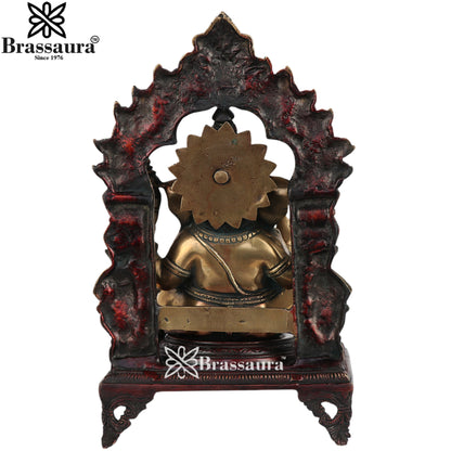 Brass Artistic Ganesha Weight 25.2 Kg & Height 20 Inch