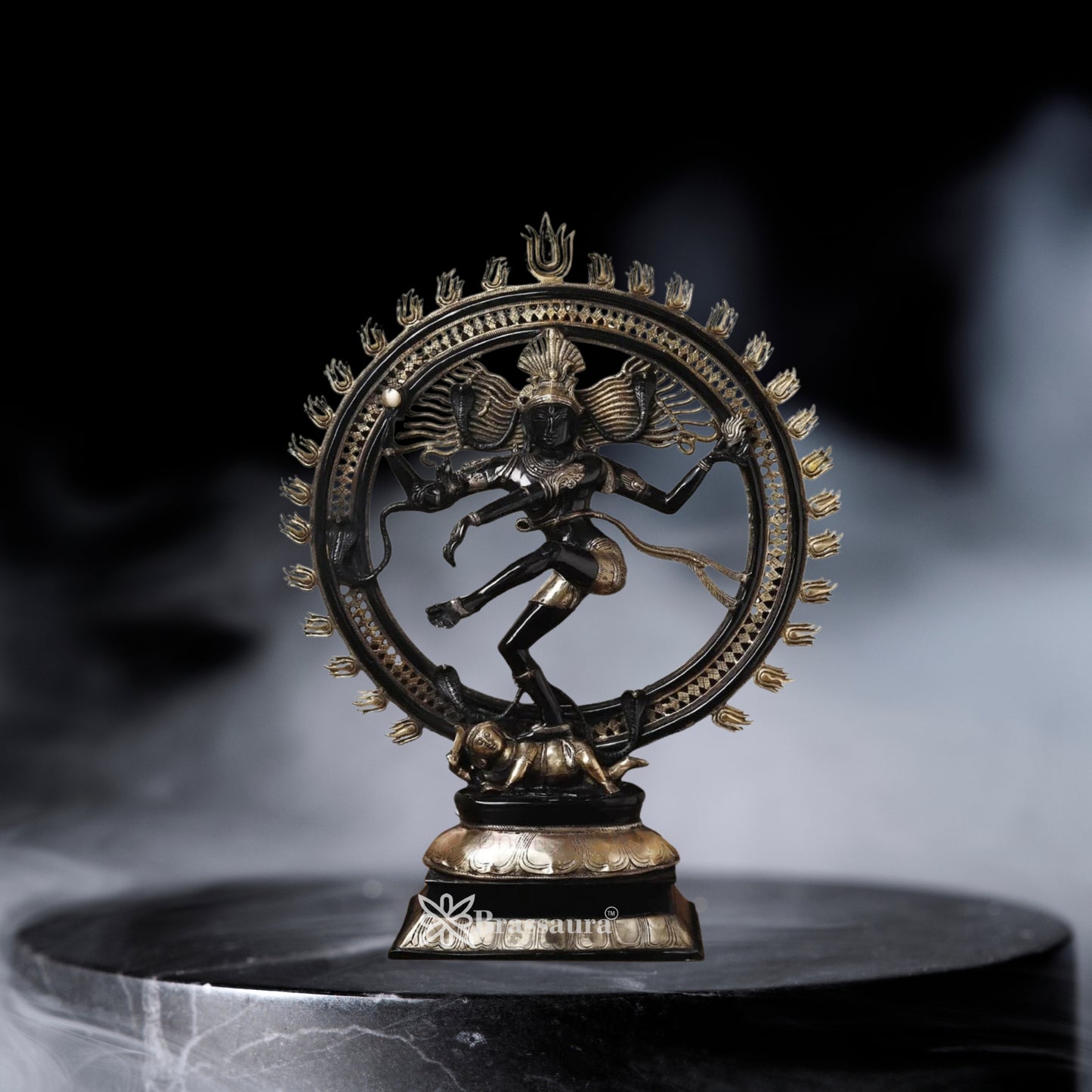Brass Classic Dancing Natraj Statue Weight 37.5 Kg And Height 30 Inch