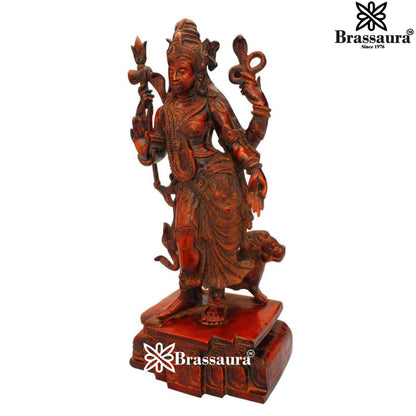 Brass Artistic Aardhnareshwar Statue Weight 10.5 kg & Height 18 Inch