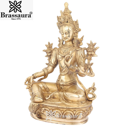 Brass Classic Tara Weight 4.5 Kg & Height 14 Inch