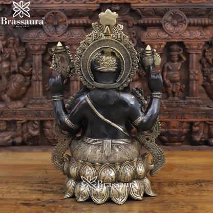 Brass Jewellery Ganesha Weight 20 Kg & Height 21 Inch