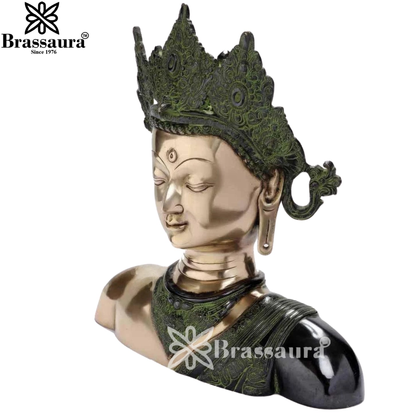 Brass  Artistic Tara Weight 11 Kg & Height 15 Inch