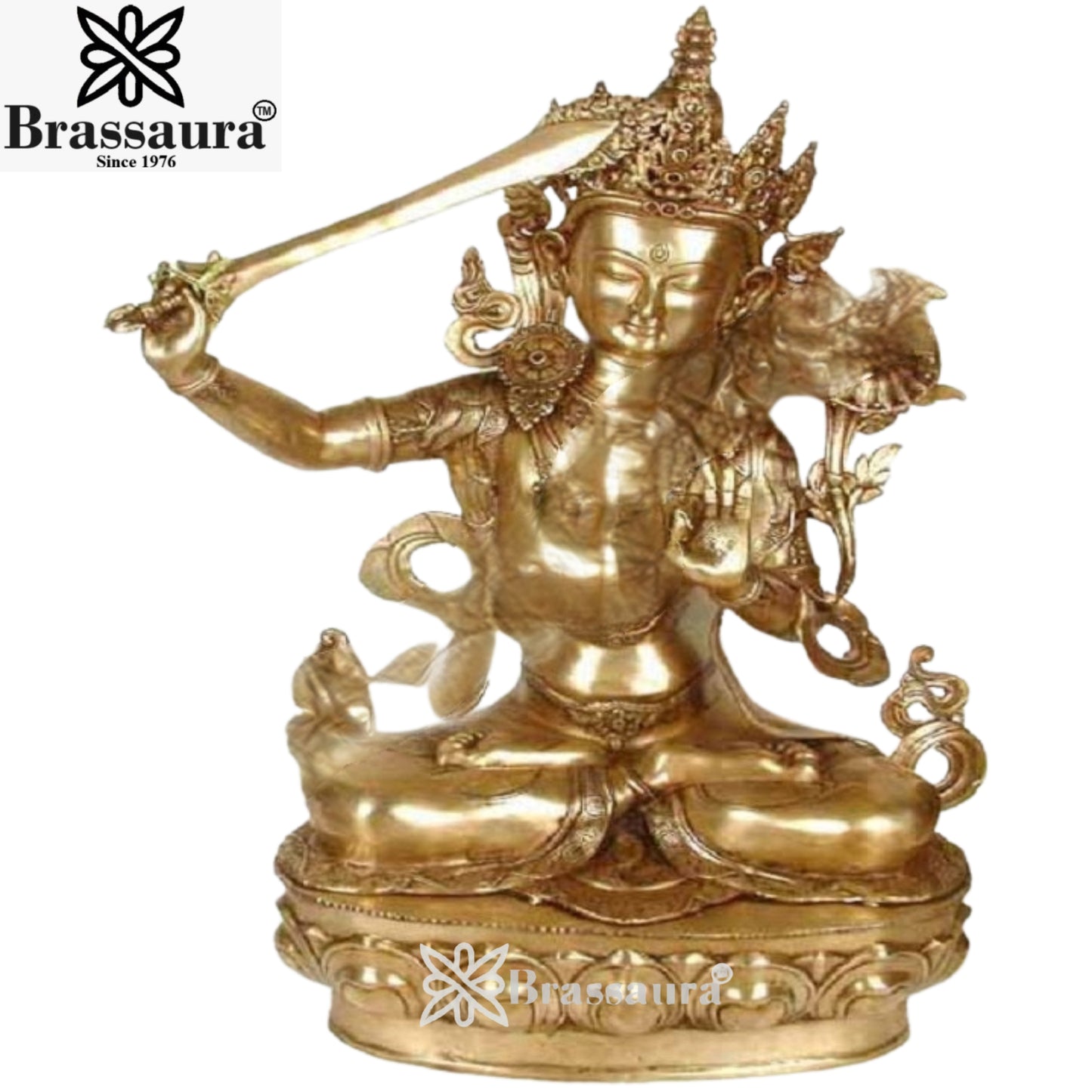 Brass Classic Tara Weight 15.6 Kg & Height 38.4 Inch