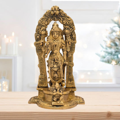 Brass Vishnu Murti for Home and Decor Height 26 cm Weight 1.8 Kg