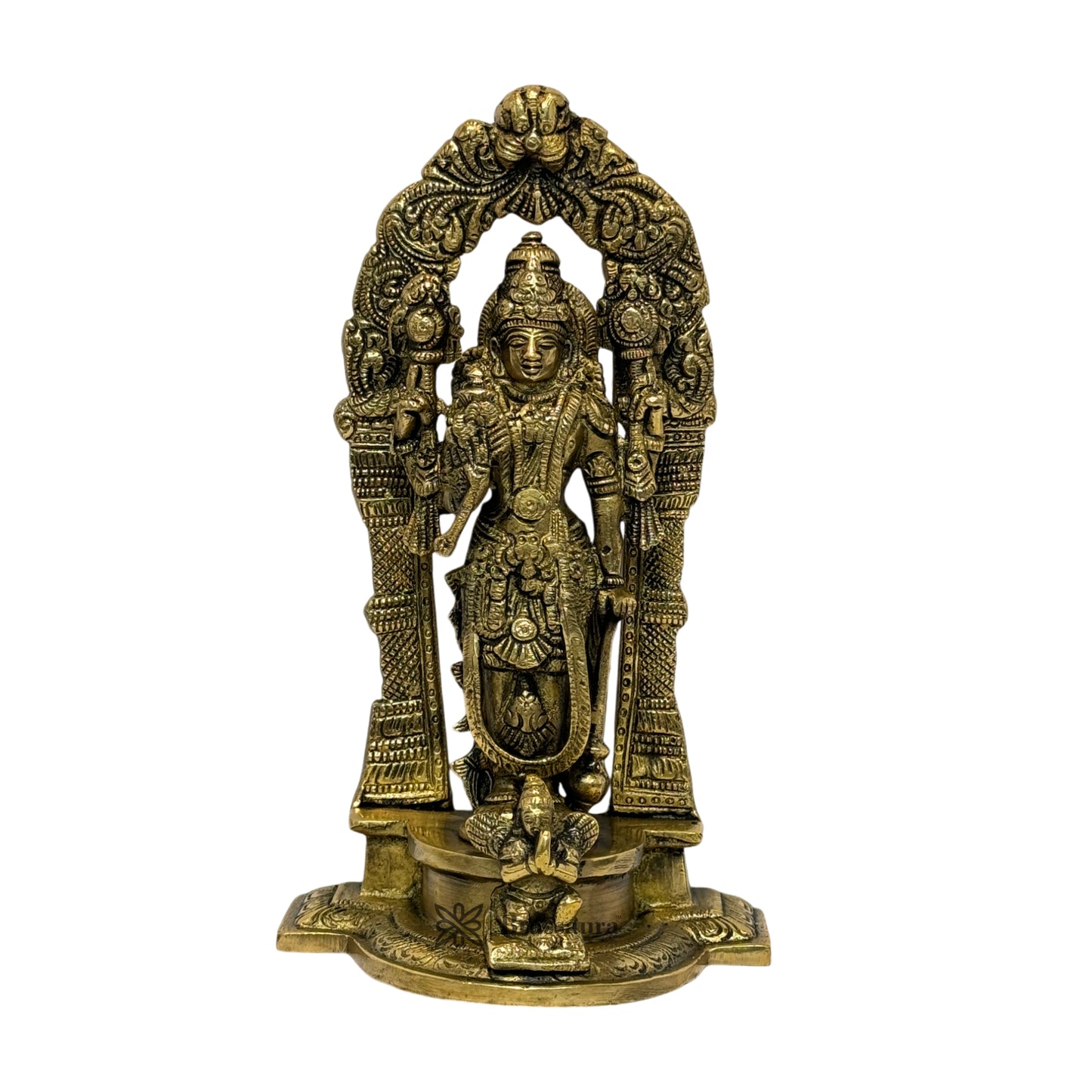 Brass Vishnu Bhagwan Murti for Home and Decor Height 25 cm Weight 1.8 Kg