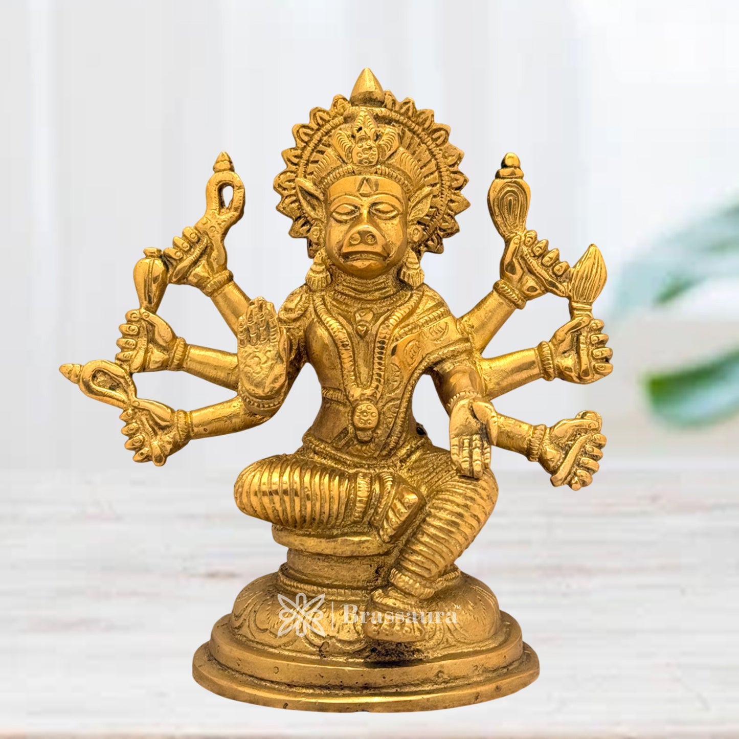 Brass Varahi Idol for Home and Decor Weight 1.5 Kg Height 16 cm