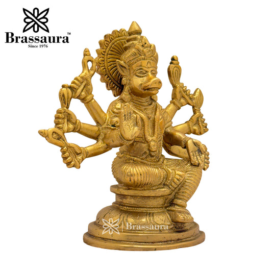 Brassaura™ Brass Varahi Idol – Height 6.4 Inches & Weight 1.5 Kgs | Home Temple & Spiritual Décor