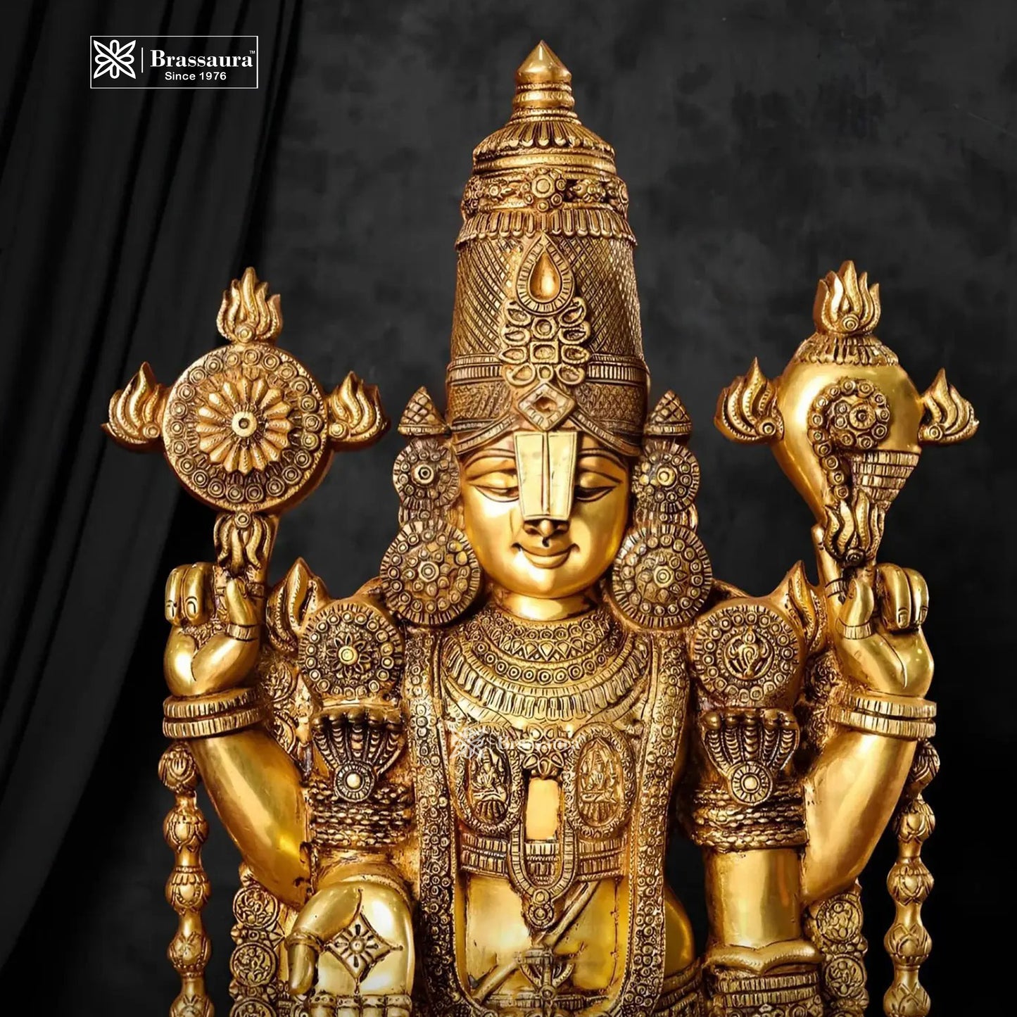 Brass Large Bala Ji statue for home decor and gift Item weight 48 kg Height 47 inch