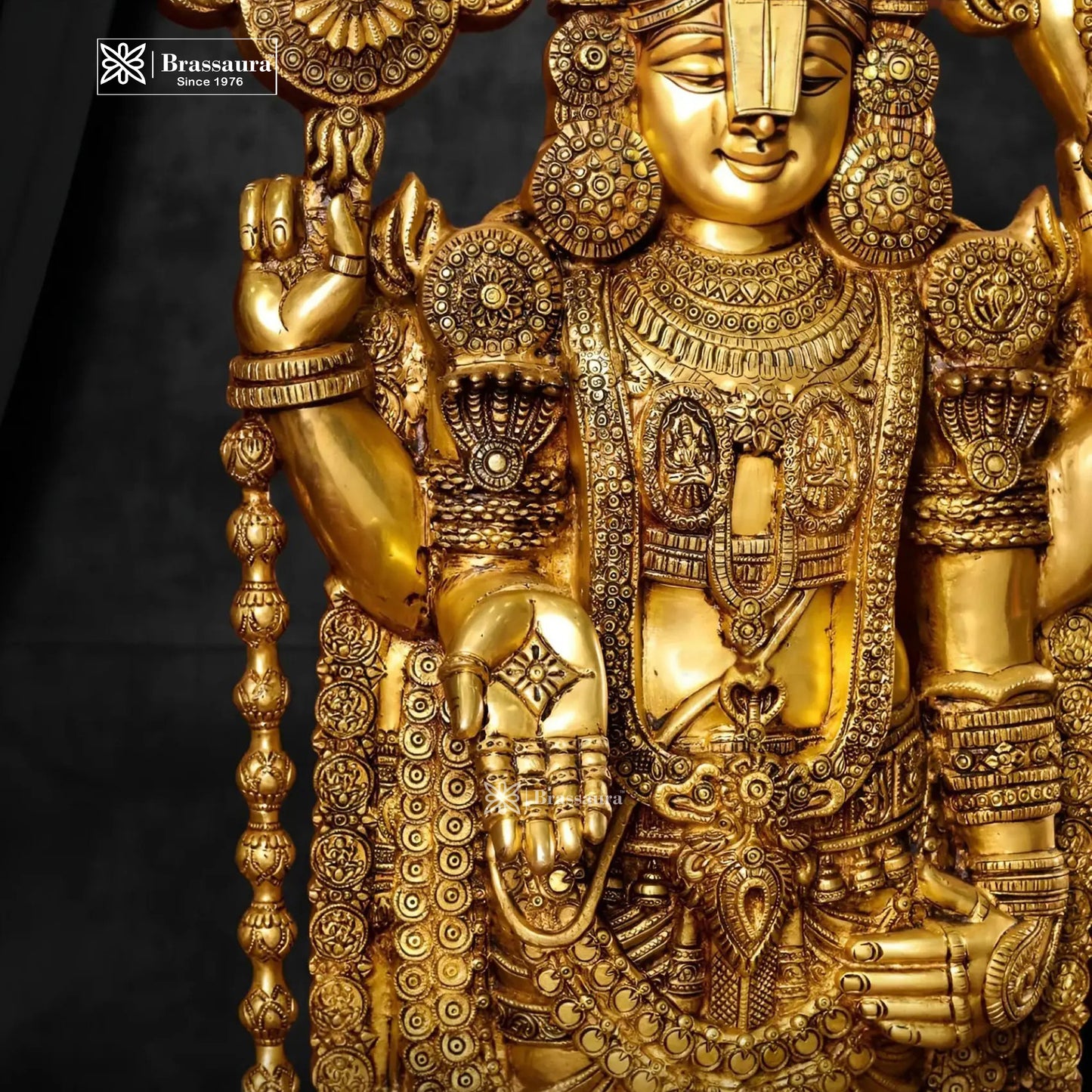 Brass Large Bala Ji statue for home decor and gift Item weight 48 kg Height 47 inch