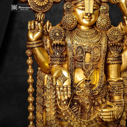 Brass Large Bala Ji statue for home decor and gift Item weight 48 kg Height 47 inch
