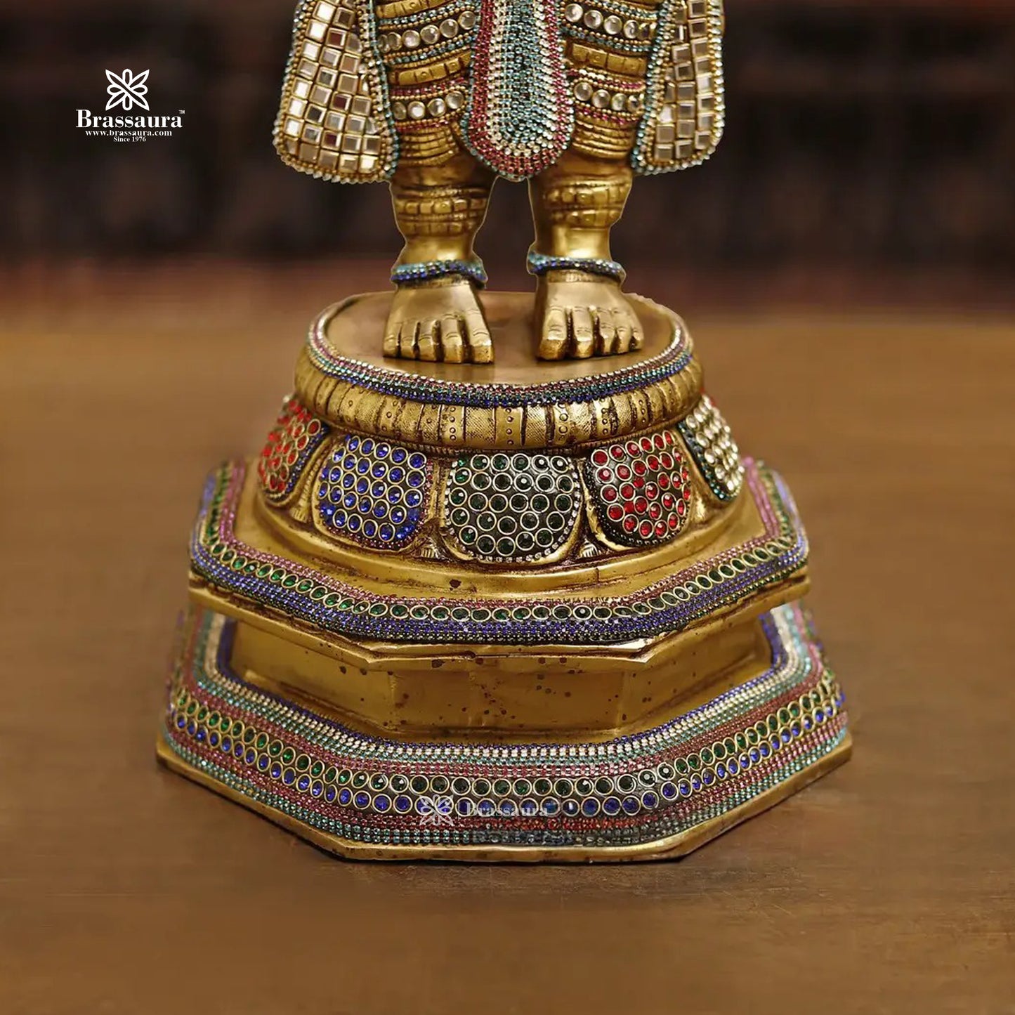 Brass Bala Ji statue for home and decor and gift Item weight 21.88 kg Height 33 inch