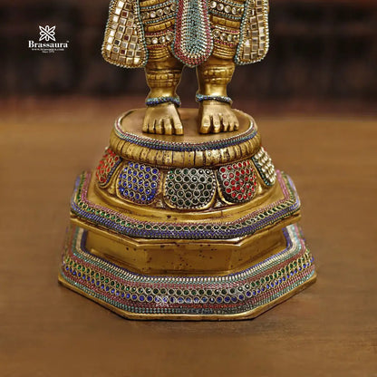 Brass Bala Ji statue for home and decor and gift Item weight 21.88 kg Height 33 inch