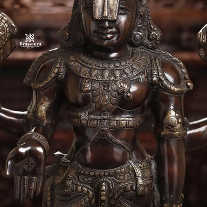 Brass Bala Ji statue for home and decor and gift Item weight 36.65 kg Height 39 inch