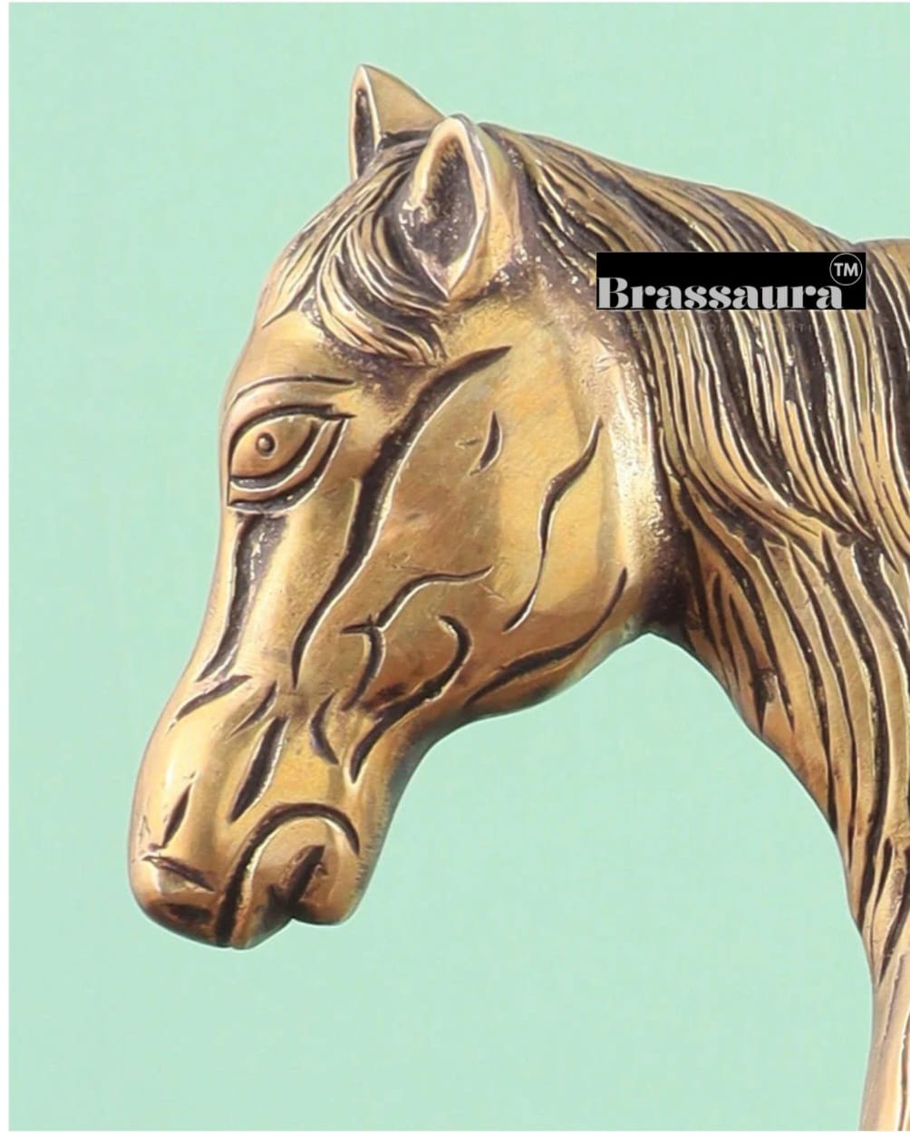 Brassaura™ Majestic Decorative Statue – Height 12" | Weight 4 Kgs