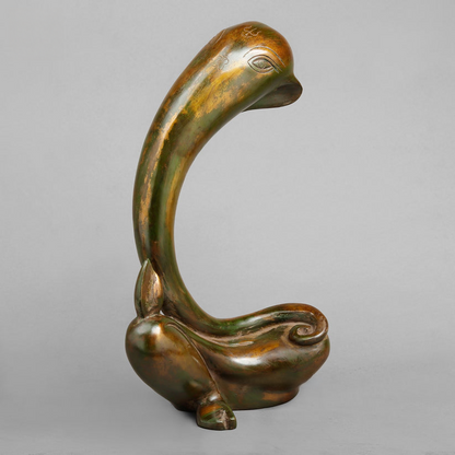 Handcrafted brass statue Brass Modern Ganesha 17 inches