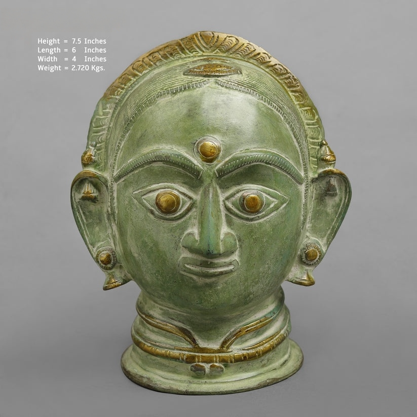 Brassaura™ Handcrafted Brass Lord Krishna with Kalpavriksha Statue – Height 36 Inches & Weight 32 Kgs