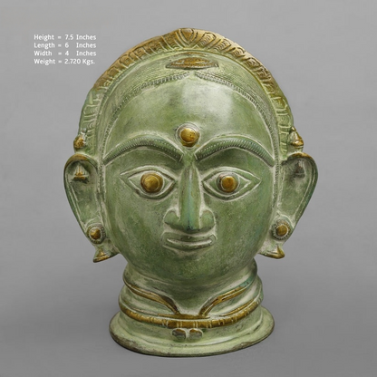 Brassaura™ Handcrafted Brass Lord Krishna with Kalpavriksha Statue – Height 36 Inches & Weight 32 Kgs