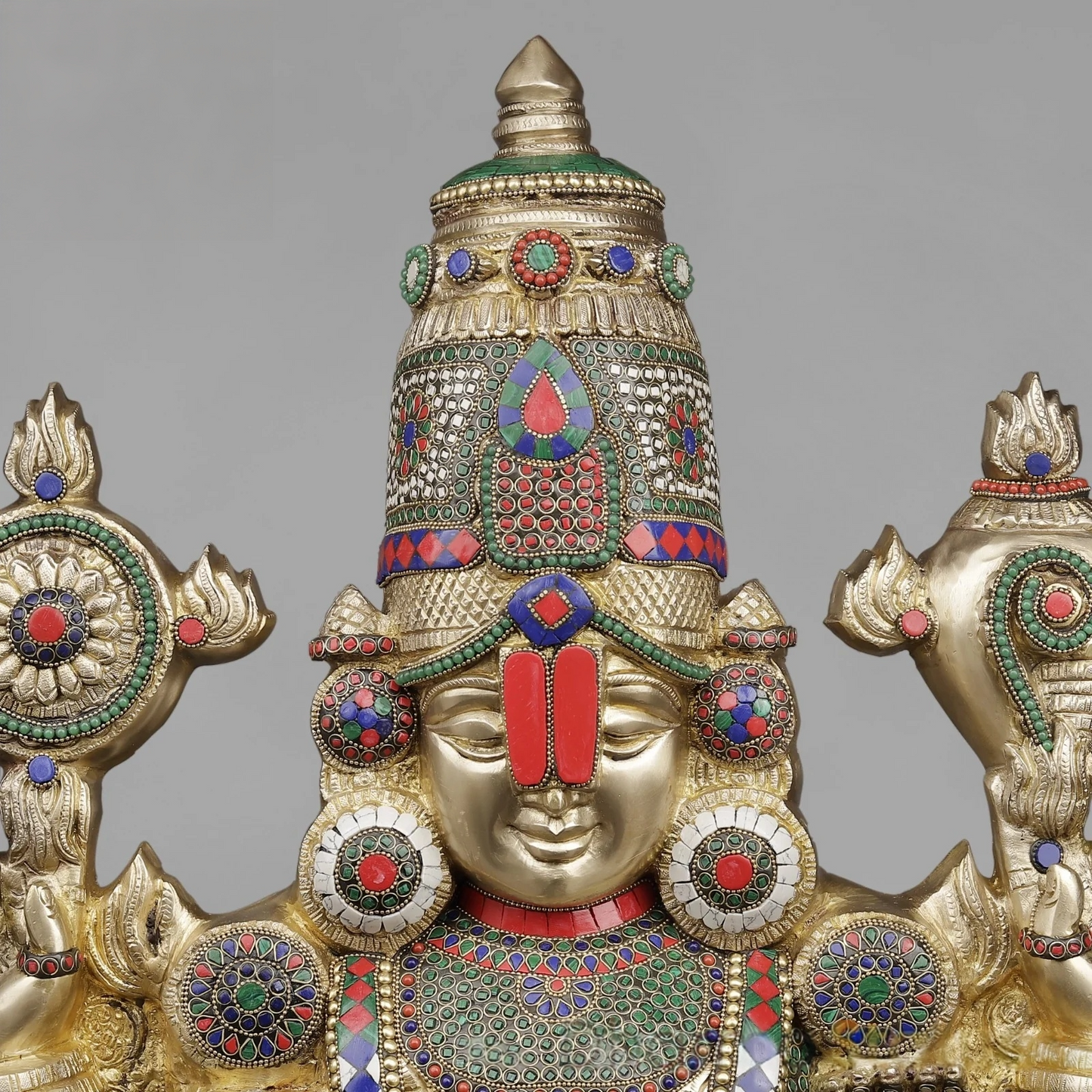 Brassaura® Brass Balaji Statue | Height 46 Inches
