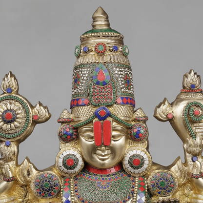 Brassaura® Brass Balaji Statue | Height 46 Inches