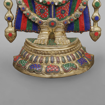 Brassaura® Brass Balaji Statue | Height 46 Inches