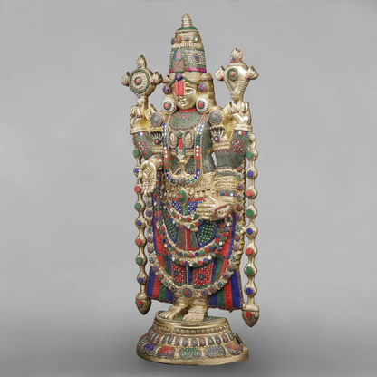 Brassaura® Brass Balaji Statue | Height 46 Inches