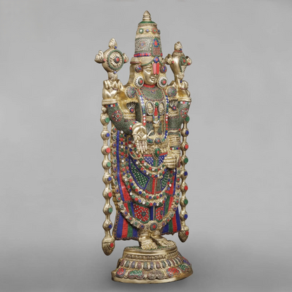 Brassaura® Brass Balaji Statue | Height 46 Inches