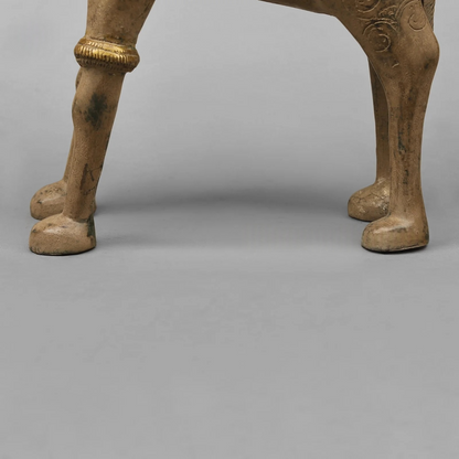 Brassaura® Brass Horse Statue | Decorative Standing Horse Figurine with Traditional Handcrafted Detailing | Premium Brass Sculpture for Home Décor, Office, Vastu & Gifting | 12.5 Inches | 5.08 Kg