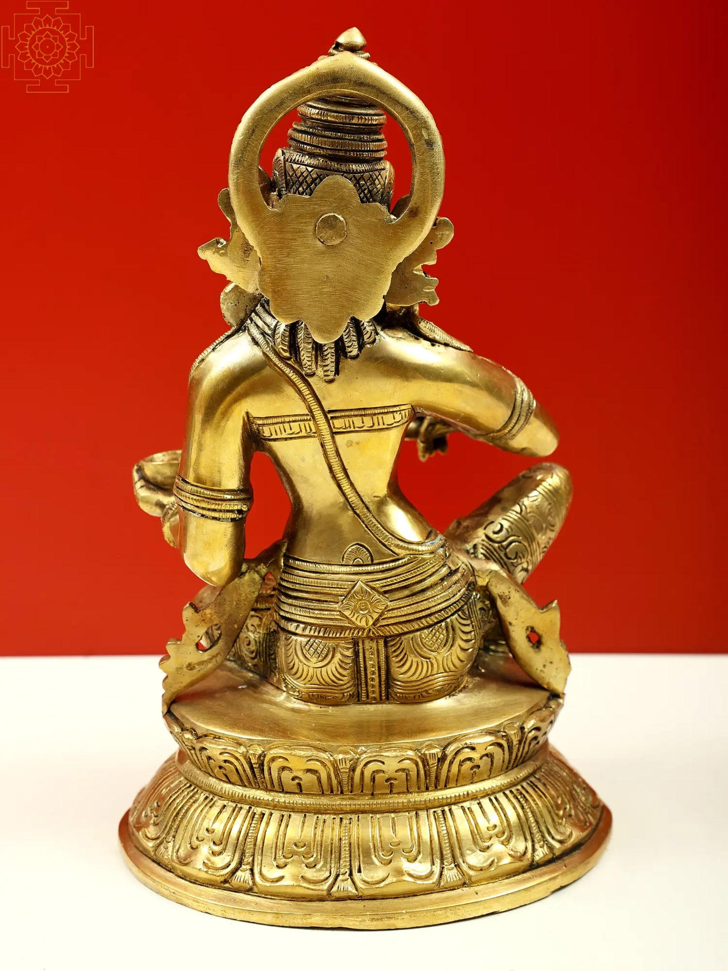 Brassaura® Brass Goddess Annapurna Statue | Height 10 Inches & Weight 4 kg