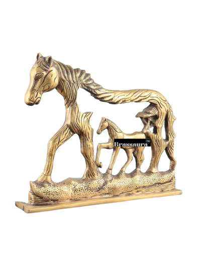 Brassaura™ Majestic Decorative Statue – Height 12" | Weight 4 Kgs