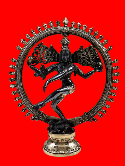 Brassaura® Brass Nataraj Statue | Height 20 Inches & Weight 7.96 kg
