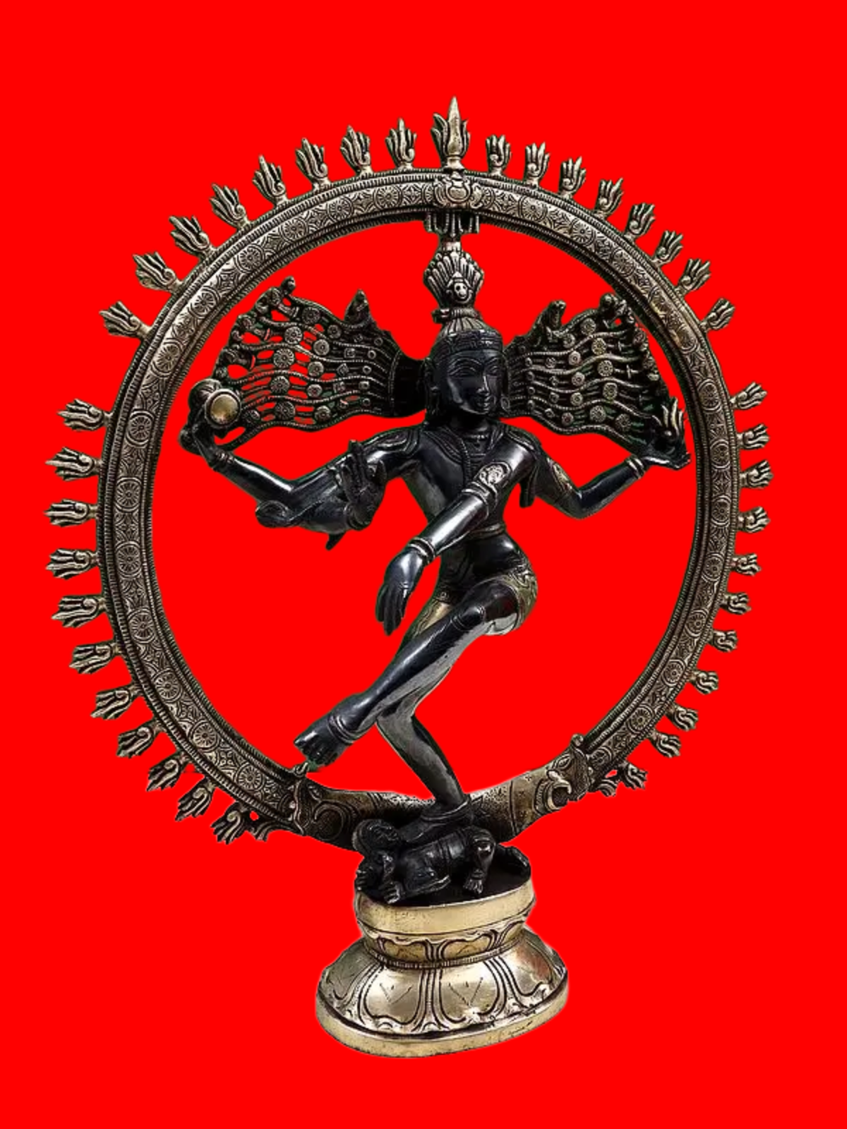 Brassaura® Brass Nataraj Statue | Height 20 Inches & Weight 7.96 kg
