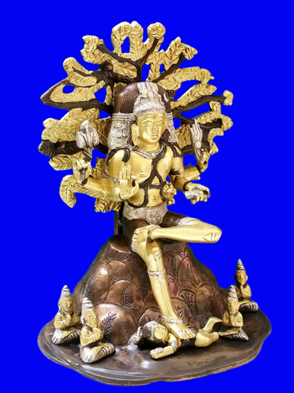 Brassaura® Brass Shiva Statue | Height 12 Inches & Weight 6.20 kg