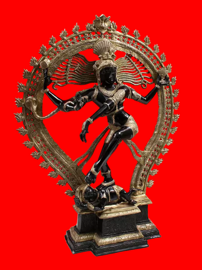Brassaura® Brass Nataraj Sculpture | Height 34.1 Inches & Weight 33 kg