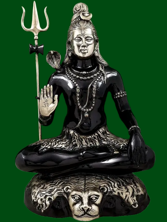 Brassaura® Brass Shiva Statue | Height 22 Inches & Weight 15.40 kg