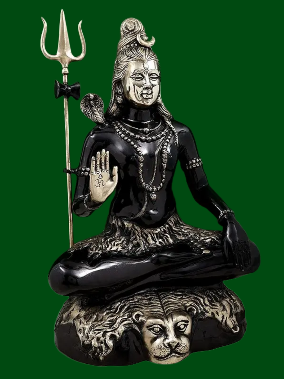 Brassaura® Brass Shiva Statue | Height 22 Inches & Weight 15.40 kg