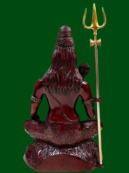 Brassaura® Brass Shiva Statue | Height 22 Inches & Weight 15.40 kg