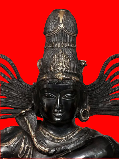 Brassaura® Brass Nataraj Statue | Height 57.1 Inches & Weight 91 kg